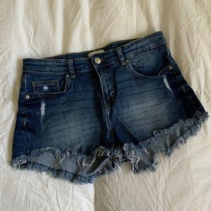 Denim Cutoff Shorts